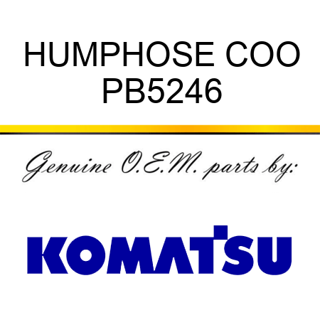HUMPHOSE COO PB5246