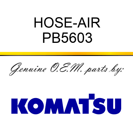 HOSE-AIR PB5603