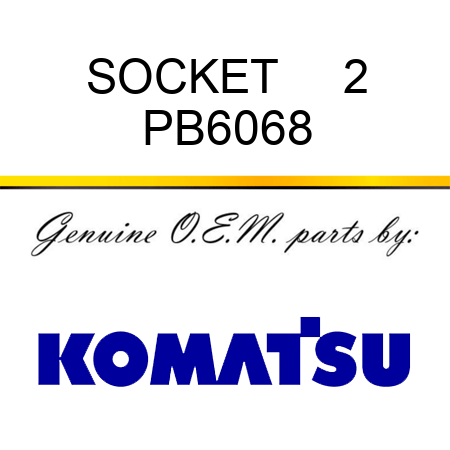 SOCKET     2 PB6068