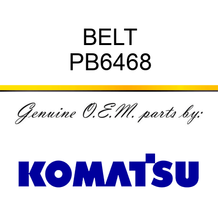 BELT PB6468