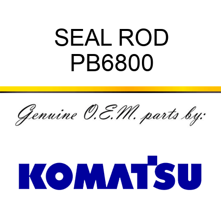 SEAL ROD PB6800