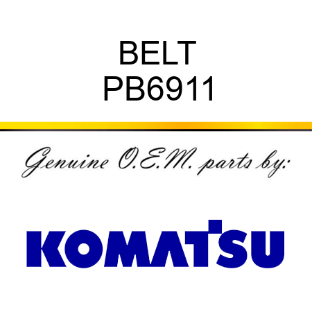 BELT PB6911