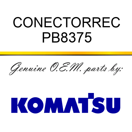 CONECTOR,REC PB8375
