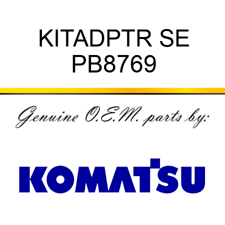 KIT,ADPTR SE PB8769