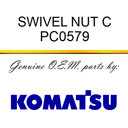 SWIVEL NUT C PC0579