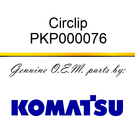 Circlip PKP000076