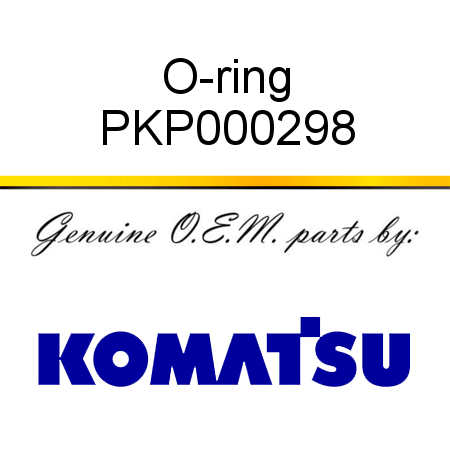 O-ring PKP000298