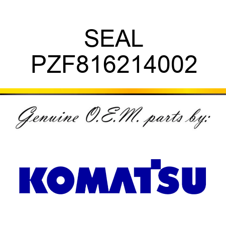 SEAL PZF816214002