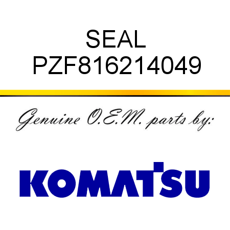 SEAL PZF816214049