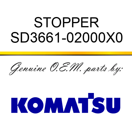 STOPPER SD3661-02000X0