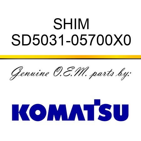 SHIM SD5031-05700X0