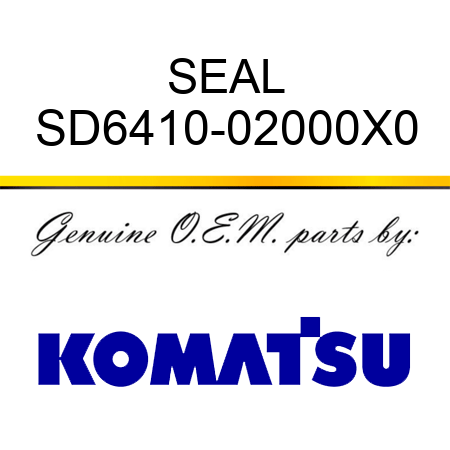 SEAL SD6410-02000X0