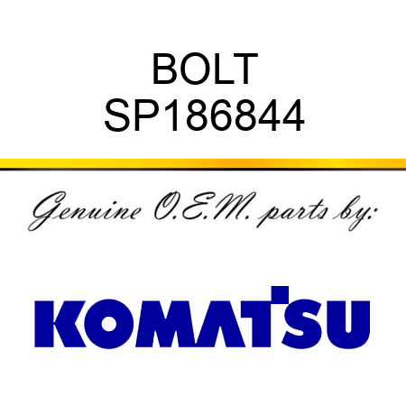 BOLT SP186844