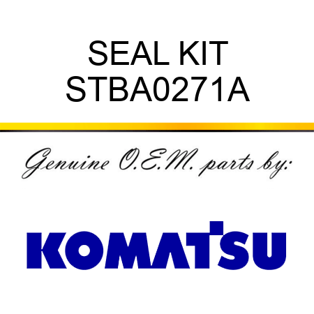 SEAL KIT STBA0271A