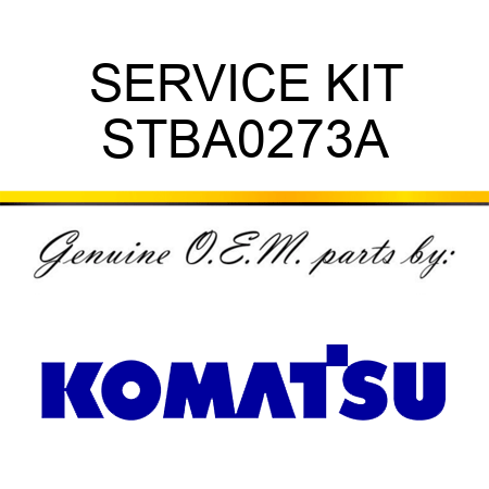SERVICE KIT STBA0273A