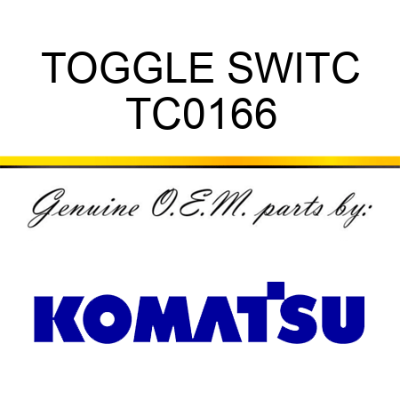 TOGGLE SWITC TC0166