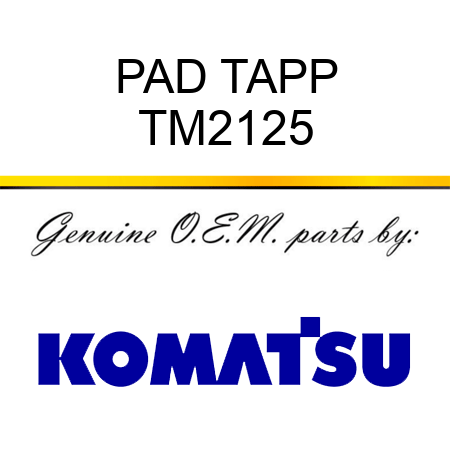 PAD TAPP TM2125