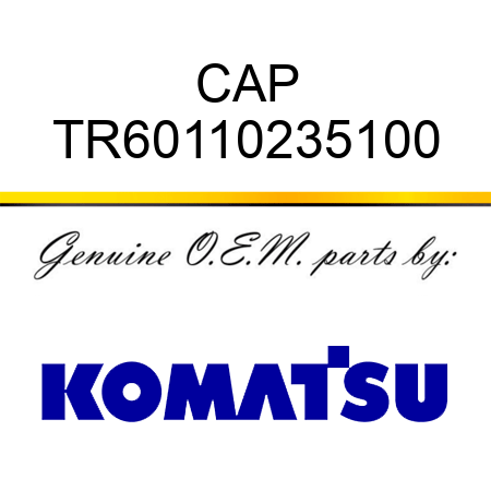 CAP TR60110235100
