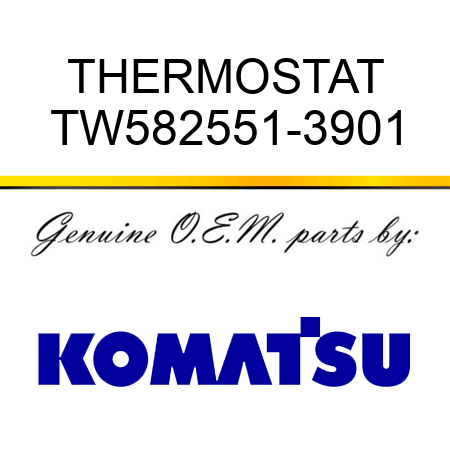 THERMOSTAT TW582551-3901