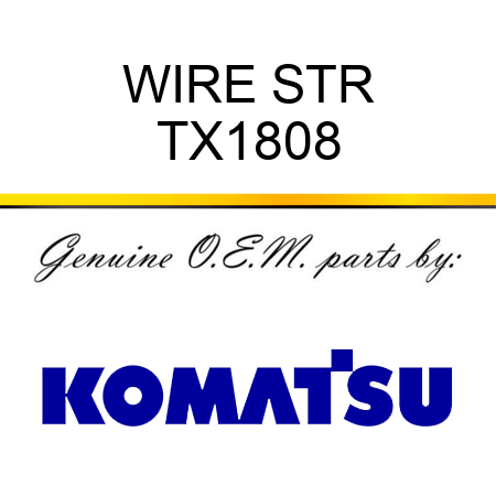 WIRE STR TX1808