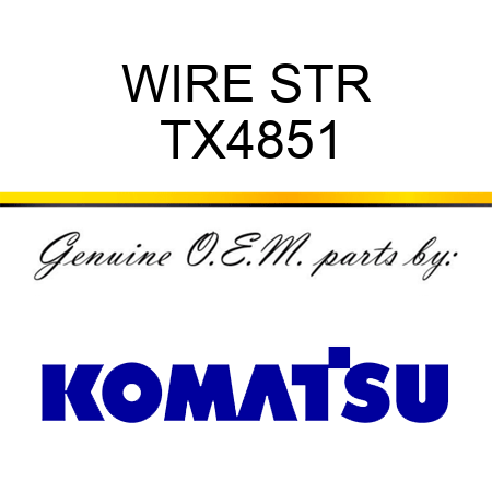 WIRE STR TX4851