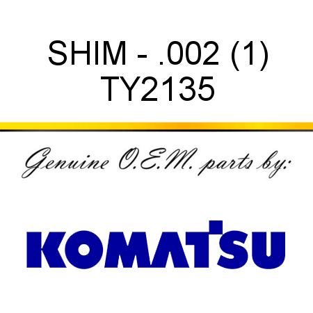 SHIM - .002 (1) TY2135