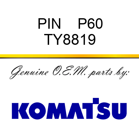PIN    P60 TY8819