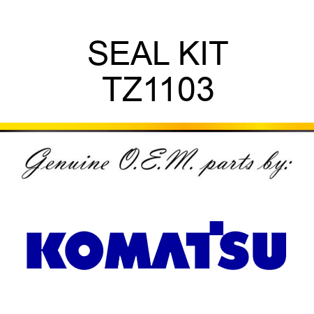 SEAL KIT TZ1103