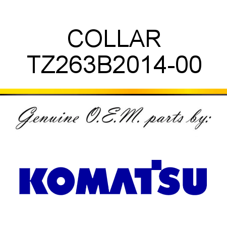 COLLAR TZ263B2014-00