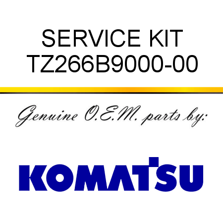 SERVICE KIT TZ266B9000-00