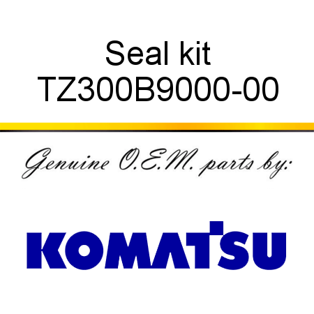 Seal kit TZ300B9000-00