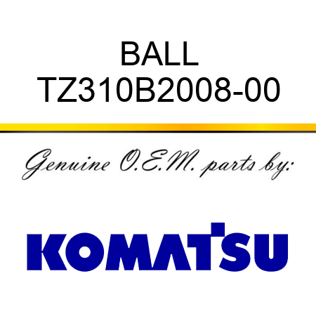 BALL TZ310B2008-00