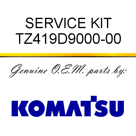 SERVICE KIT TZ419D9000-00