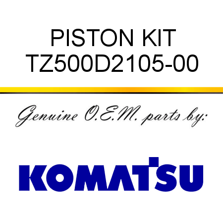 PISTON KIT TZ500D2105-00