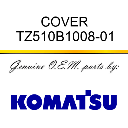 COVER TZ510B1008-01