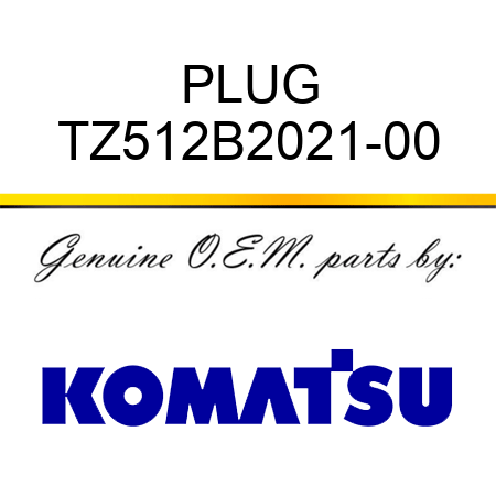 PLUG TZ512B2021-00