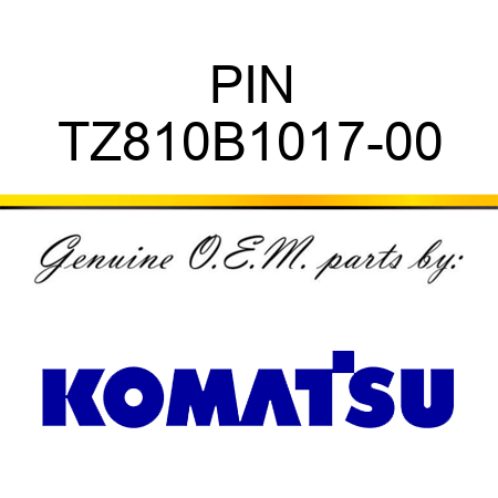 PIN TZ810B1017-00