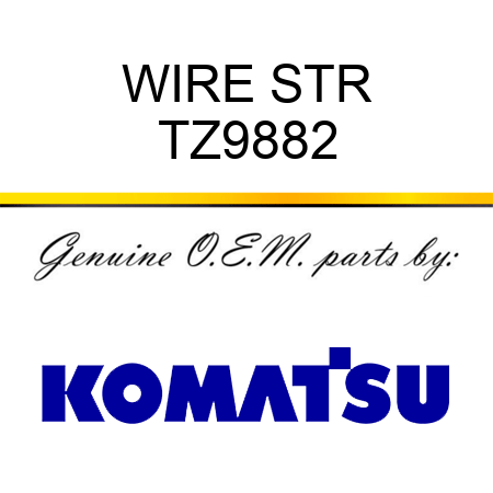 WIRE STR TZ9882