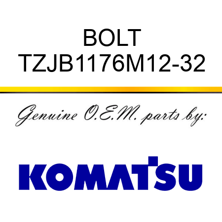 BOLT TZJB1176M12-32