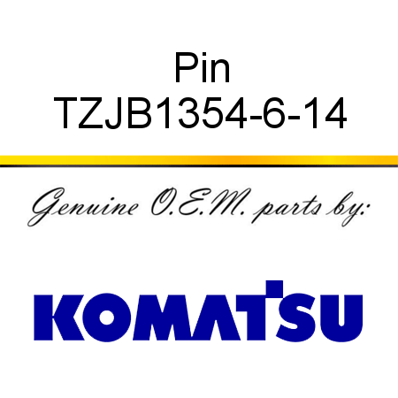Pin TZJB1354-6-14