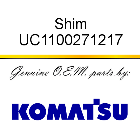 Shim UC1100271217