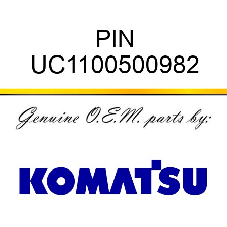 PIN UC1100500982