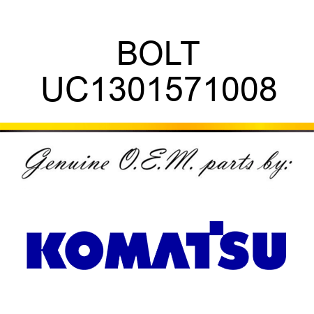 BOLT UC1301571008