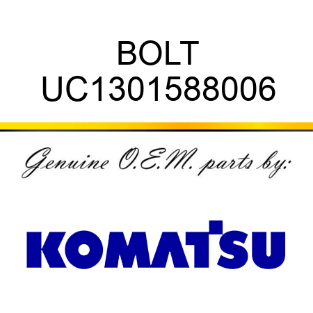 BOLT UC1301588006