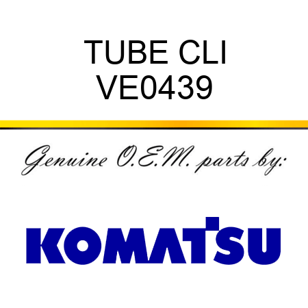 TUBE CLI VE0439