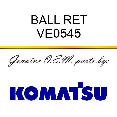 BALL RET VE0545