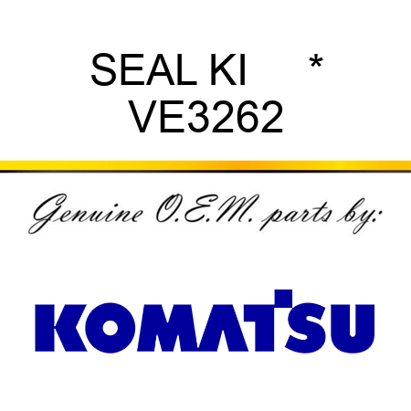SEAL KI     * VE3262