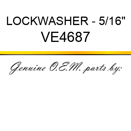 LOCKWASHER - 5/16