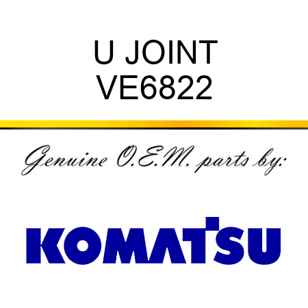 U JOINT VE6822