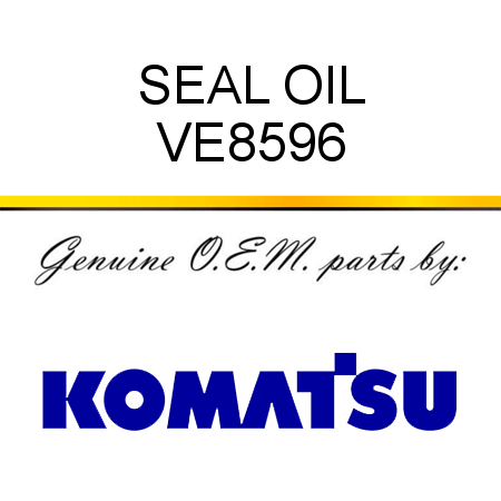 SEAL, OIL VE8596